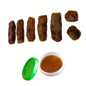 6-pack Frozen Vietnamese Spring Rolls with Brown Rice Paper Wrap